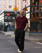 Basic Knitwear Polo shirt/5009