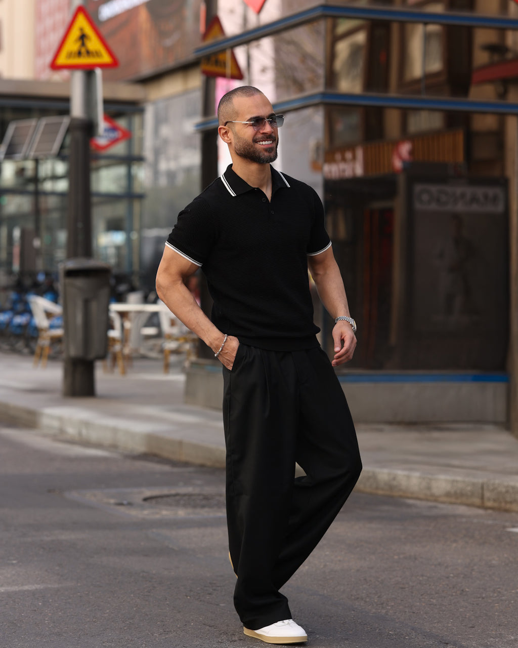 Basic Regular Fit knitwear Polo Shirt/5007