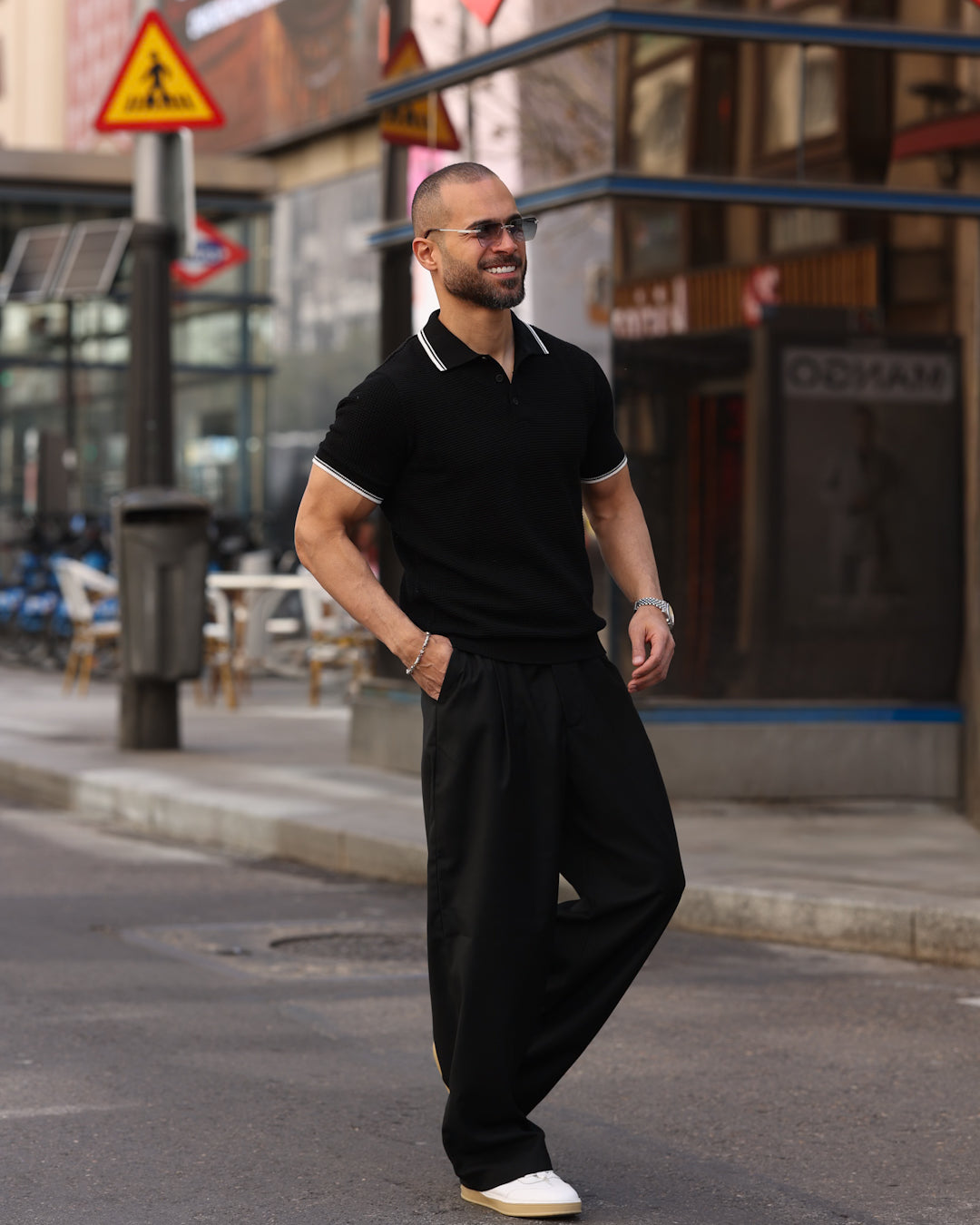 Basic Regular Fit knitwear Polo Shirt/5007