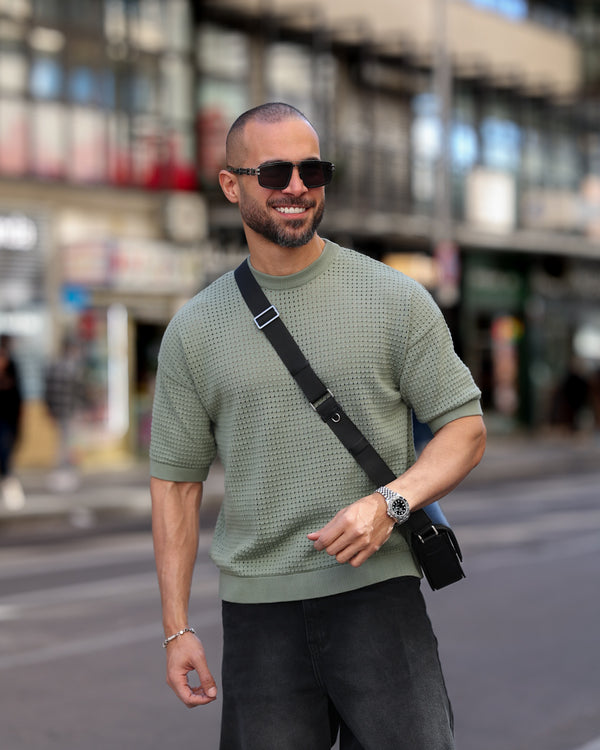 Basic Oversize Knitwear shirt/5001