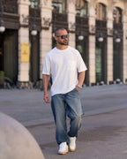 Oversized Basic T-shirt With Pocket/3353