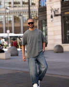Oversized Basic T-shirt With Pocket/3353