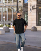 Oversized Basic T-shirt With Pocket/3353