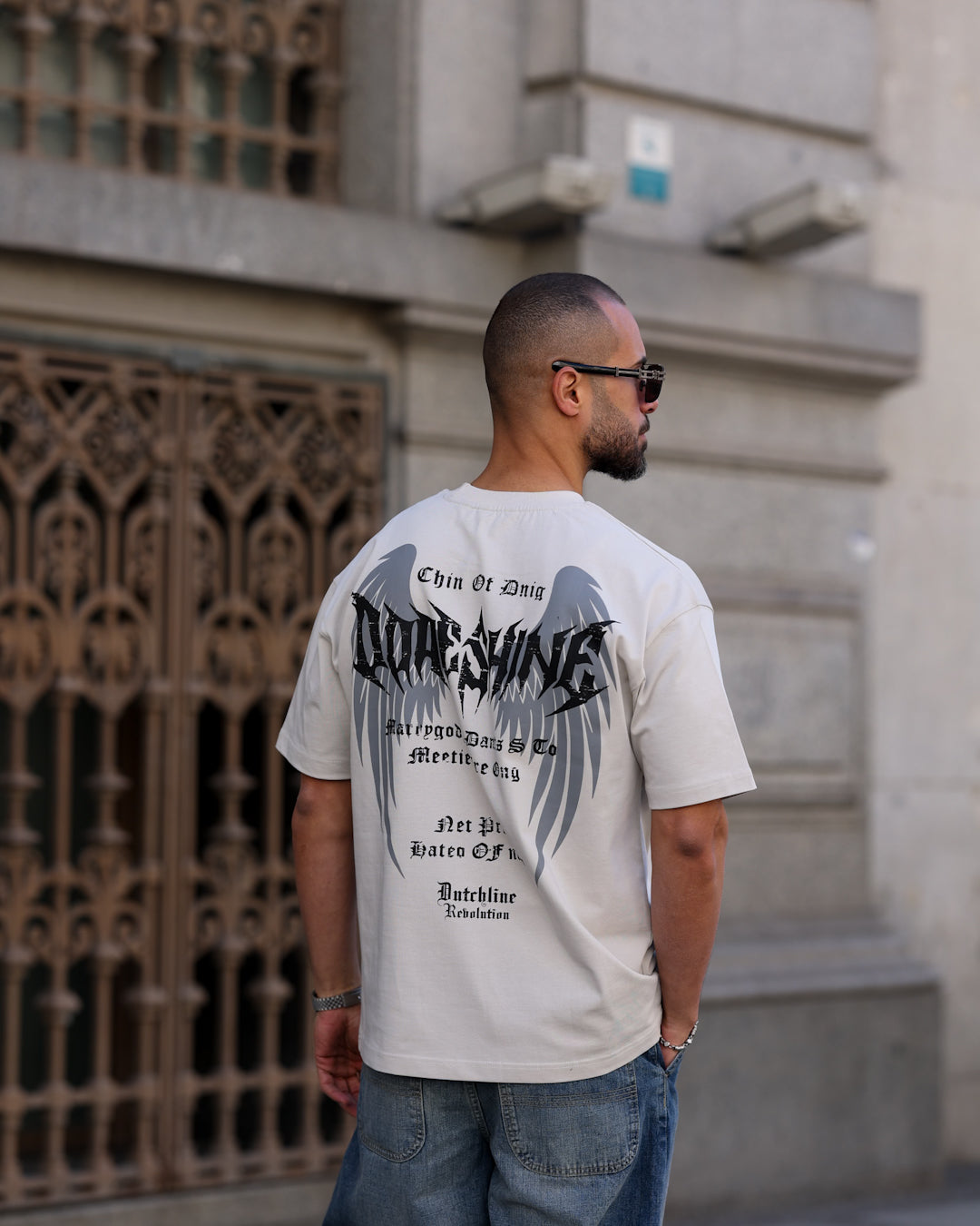 Box Fit Printed T-shirt/3348