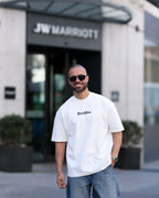 Printed Oversize T-shirt With Printed "DL"/3351
