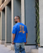 Printed Oversize T-shirt With Printed "DL"/3351