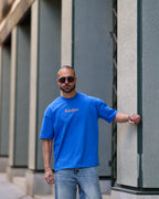 Printed Oversize T-shirt With Printed "DL"/3351