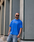 Printed Oversize T-shirt With Printed "DL"/3351