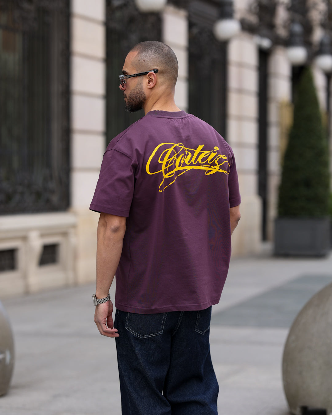 Printed Box Fit T-shirt/3349