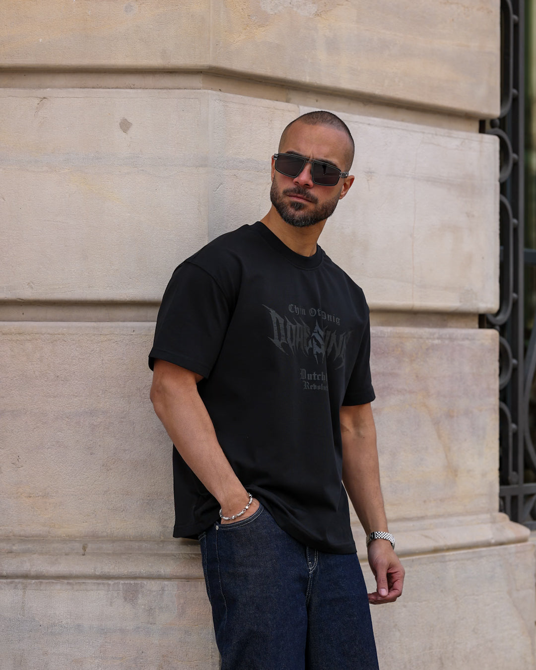 Box Fit Printed T-shirt/3348