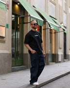 Printed Oversize T-shirt With Printed "DL"/3351
