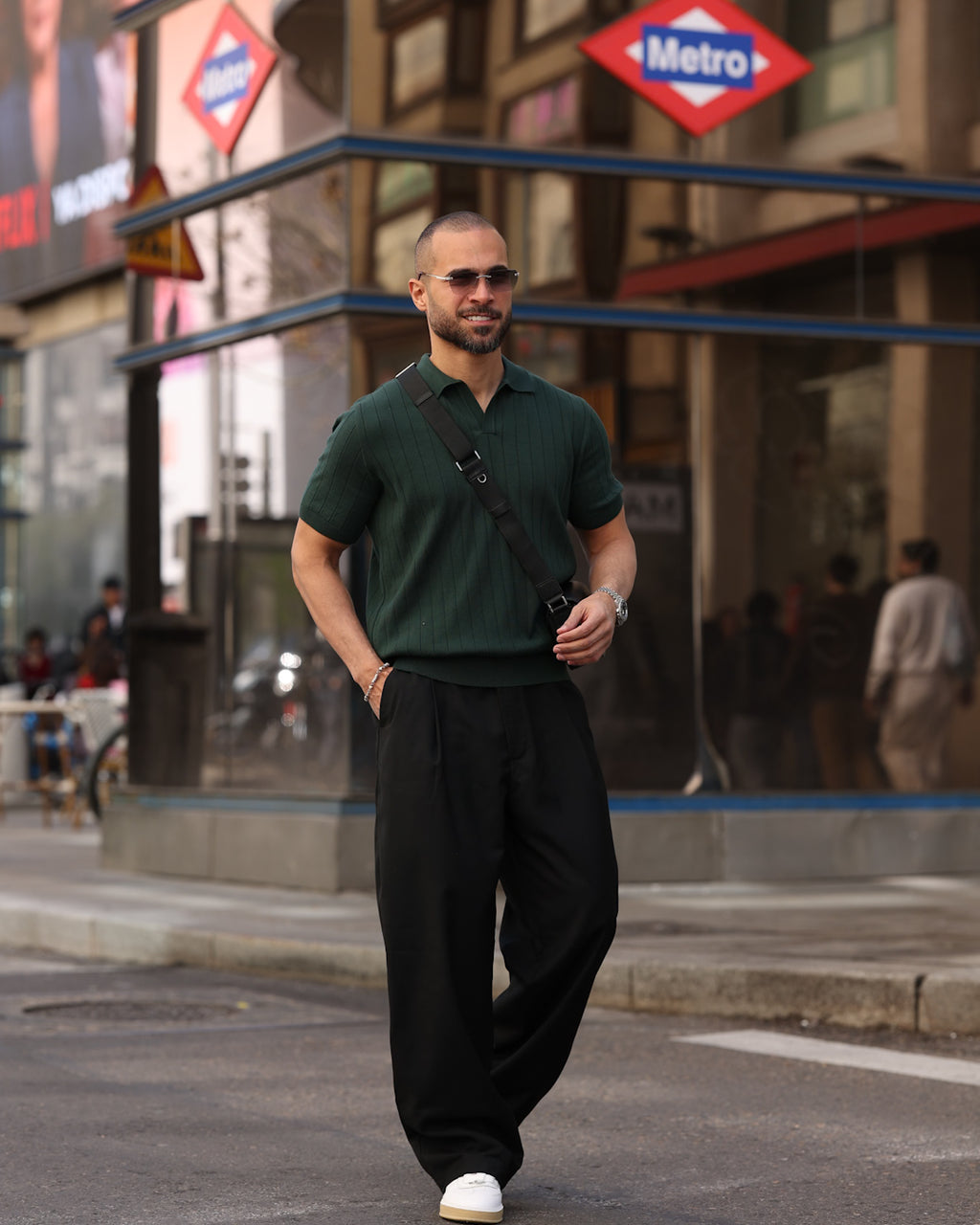 Regular Fit Basic knitwear Polo Shirt/5008