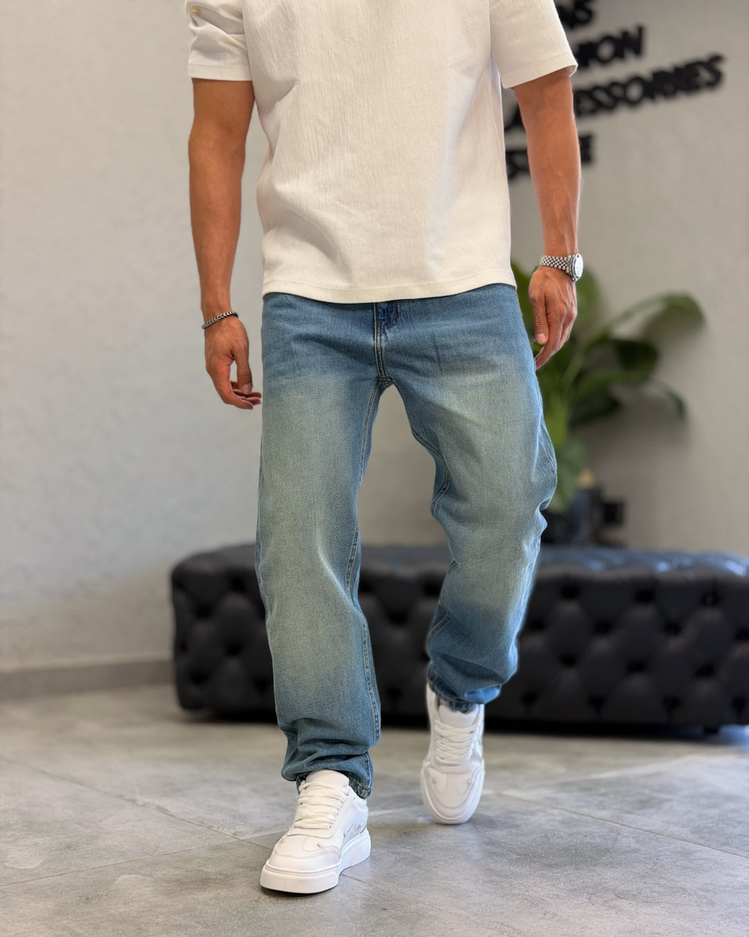 Slim Tapered Jeans/9019