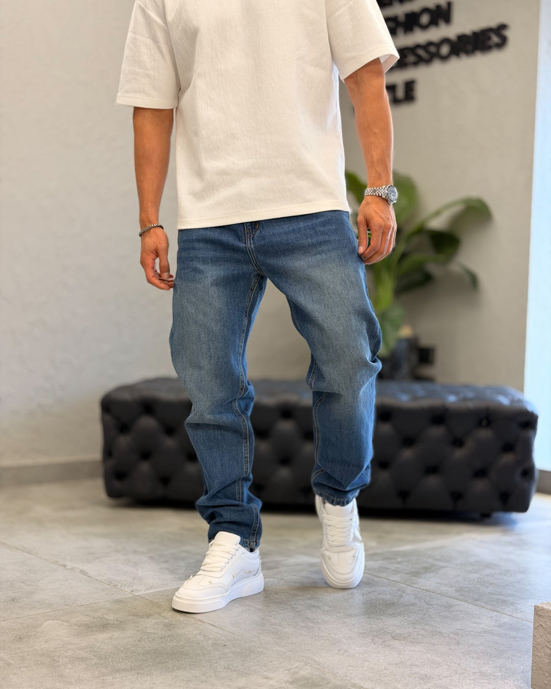 Slim Tapered Jeans/9019