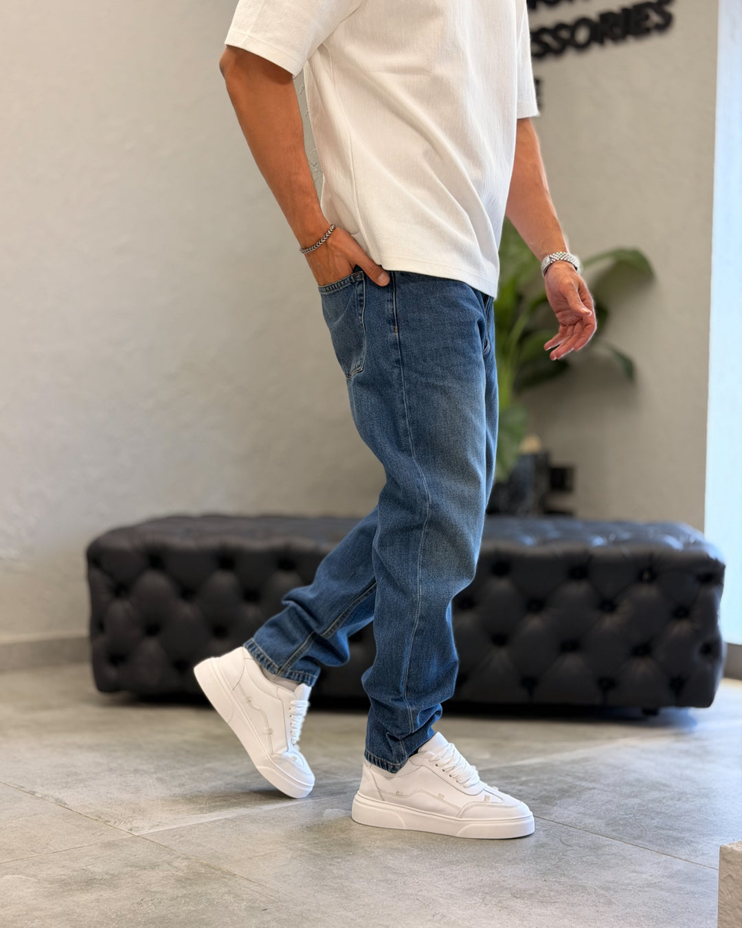 Slim Tapered Jeans/9019