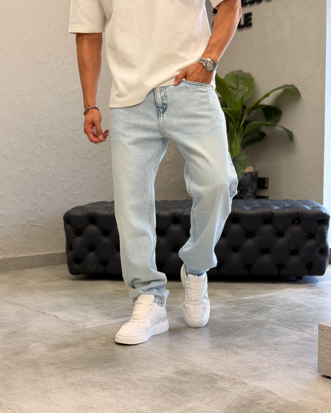 Slim Tapered Jeans/9019
