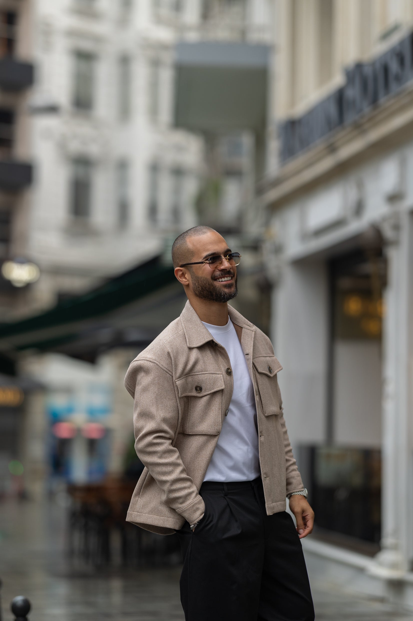 Basic Gogh Shirt With Two Pocket/2328