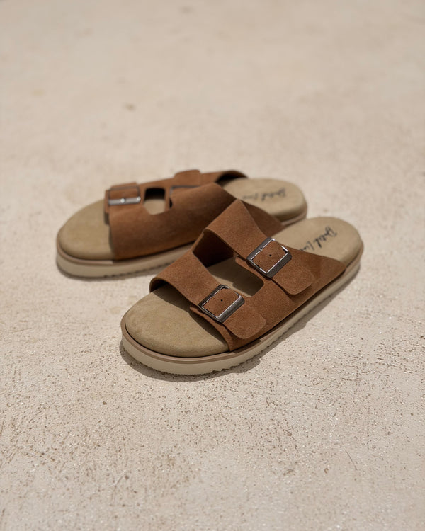 Classic Twin Strap Slippers/2026007