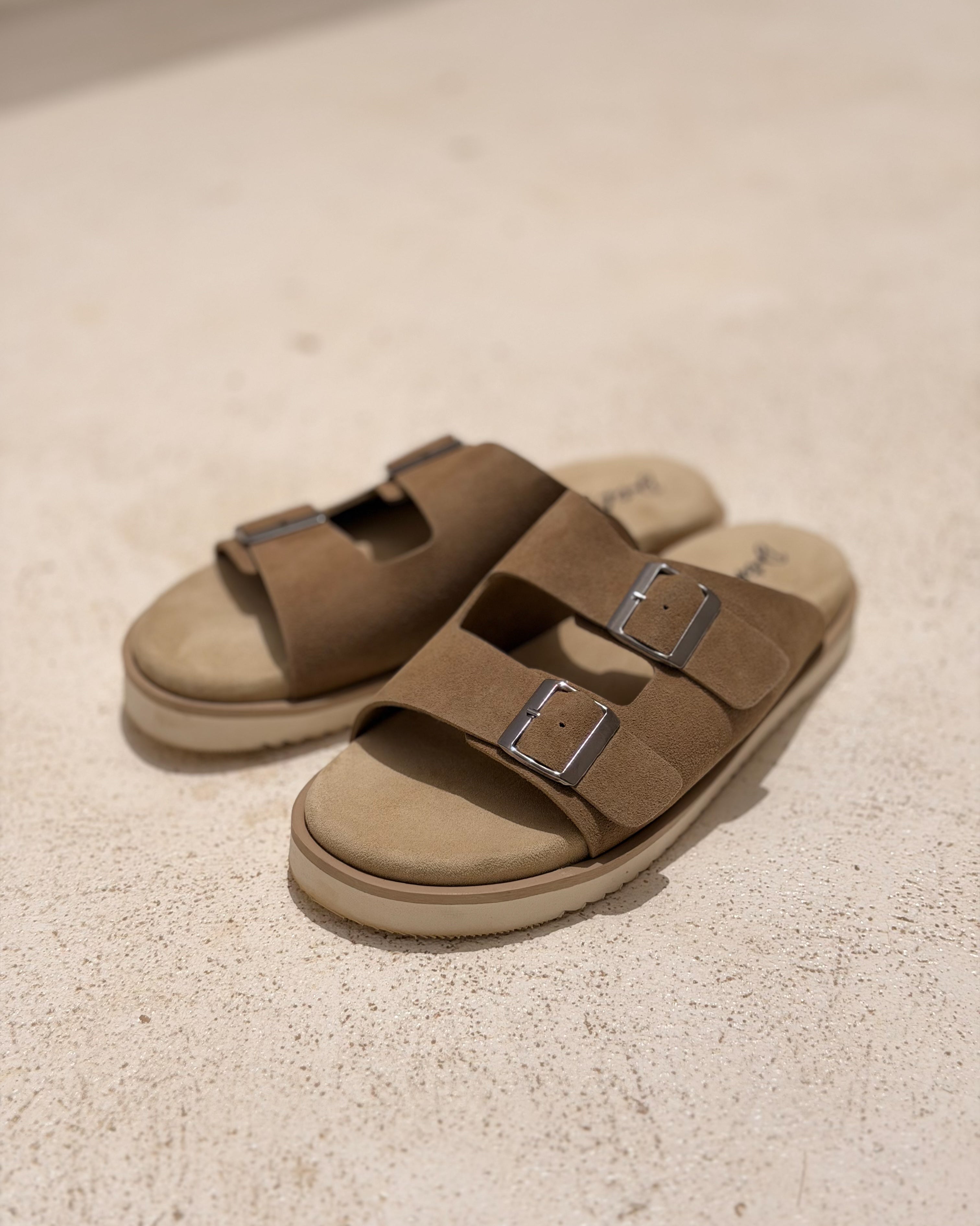 Classic Twin Strap Slippers/2026007