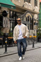 Basic Oversized Wool Shirt With Two Pockets/3468
