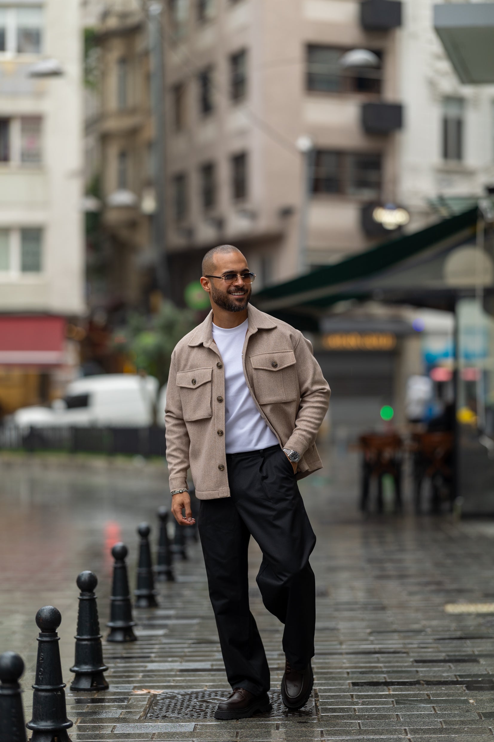 Basic Gogh Shirt With Two Pocket/2328