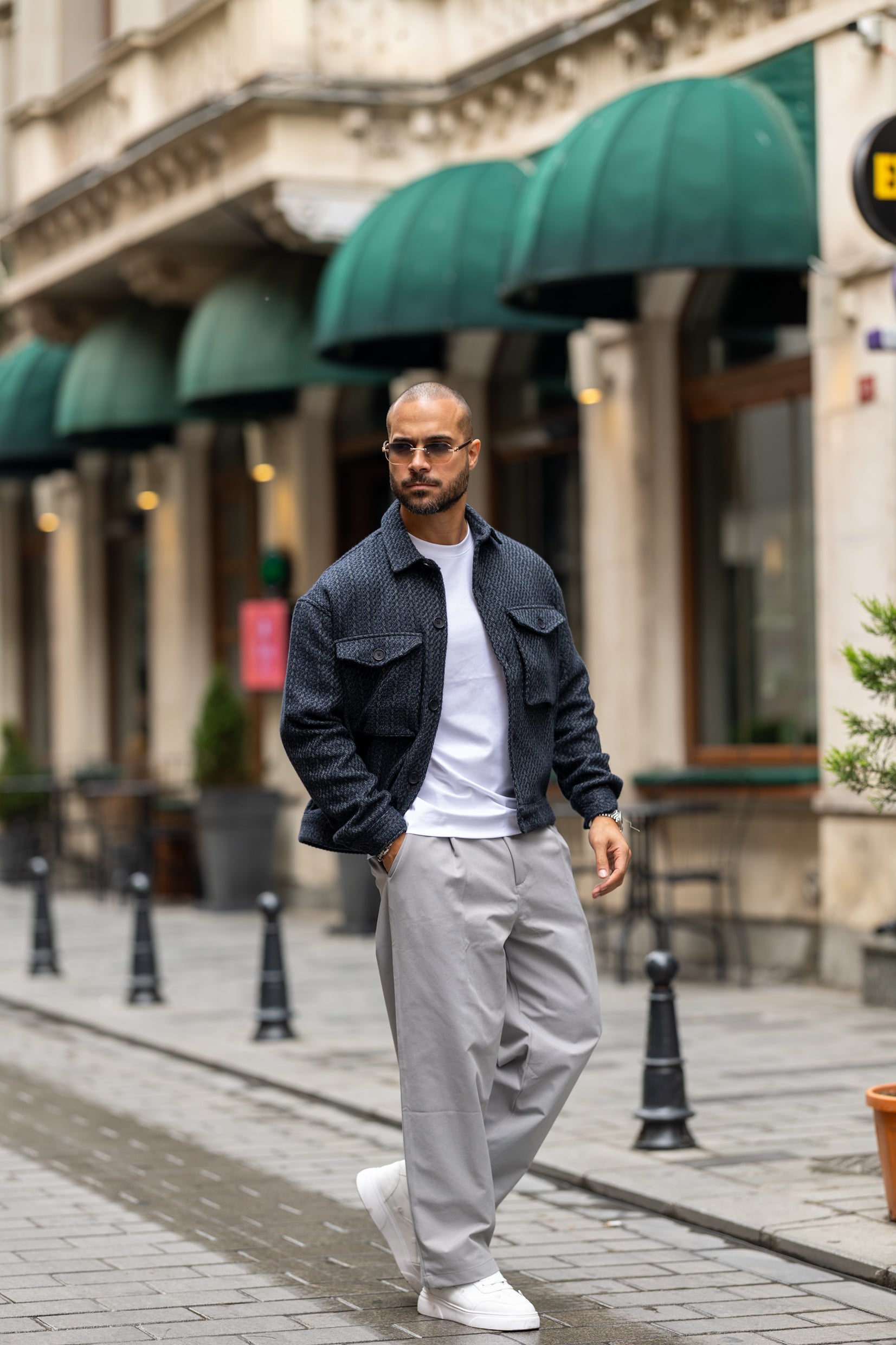 Oversized Basic Gogh Shirt Long Sleeves/3467