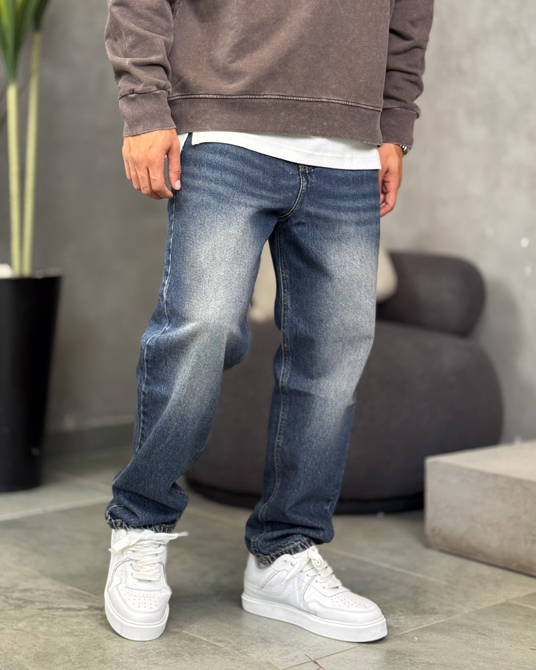 Basic Wide Leg Denim/9013