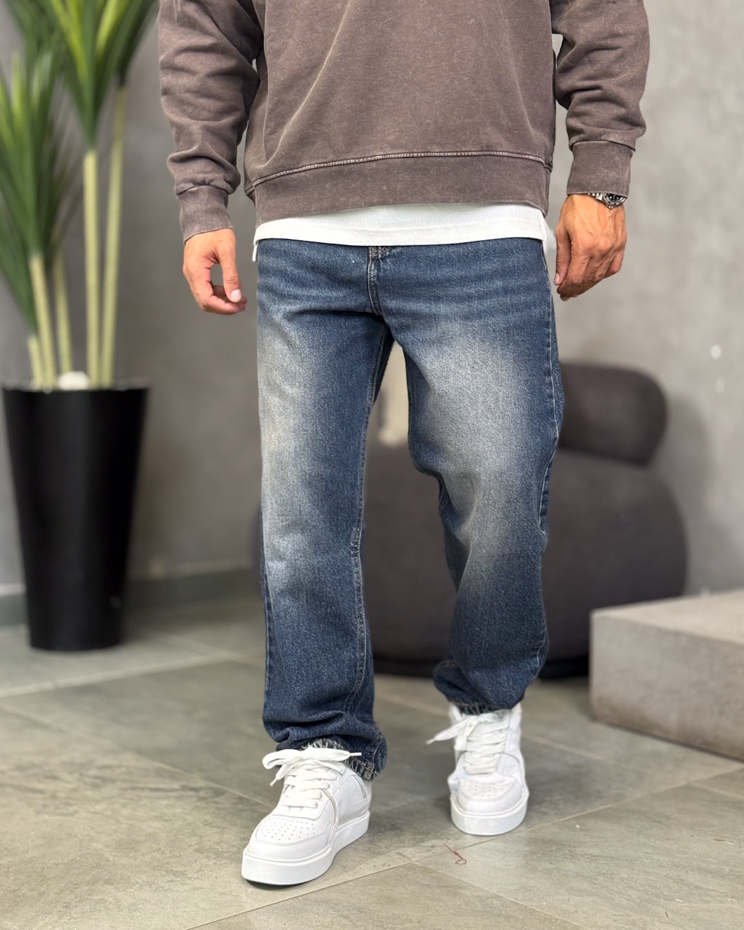 Basic Wide Leg Denim/9013