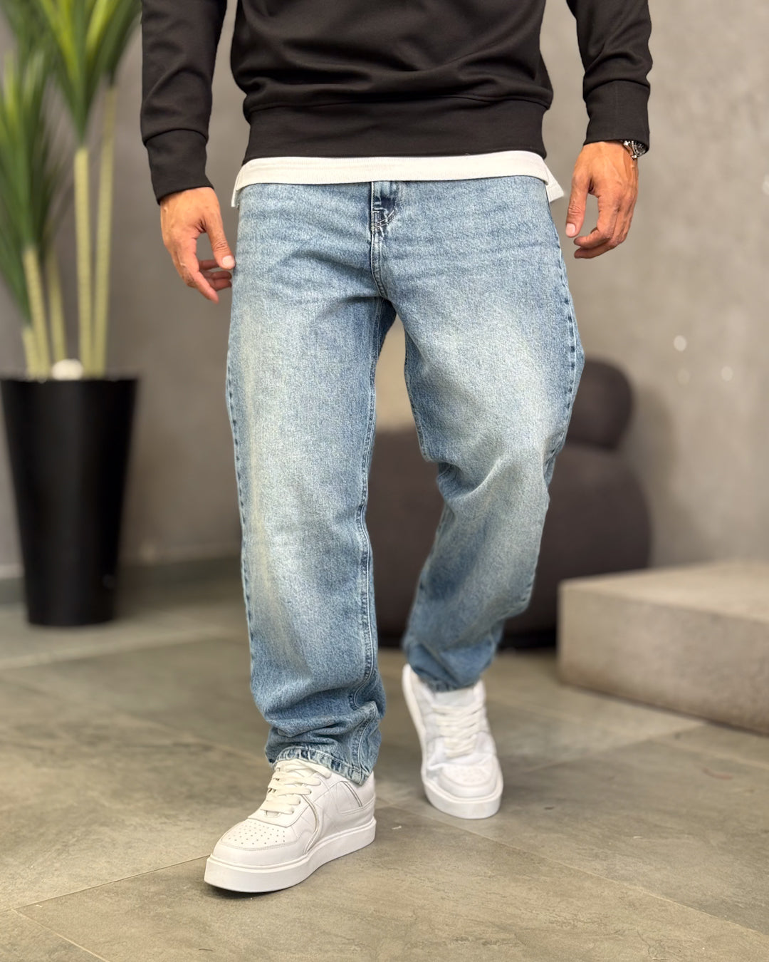 Basic Wide Leg Denim/9013