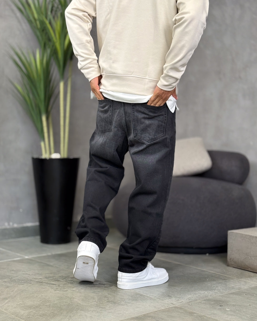 Basic Wide Leg Denim/9013