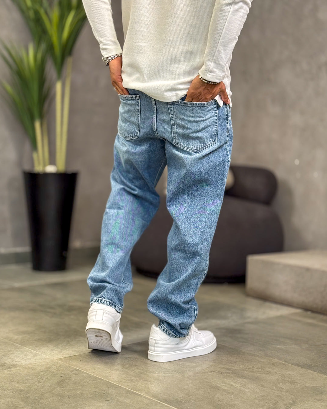 Basic Wide Leg Denim/9013