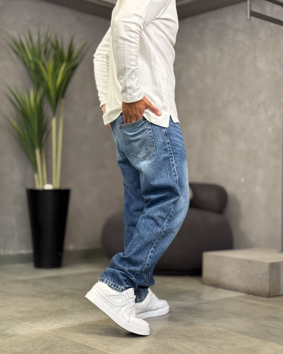 Basic Wide Leg Denim/9013