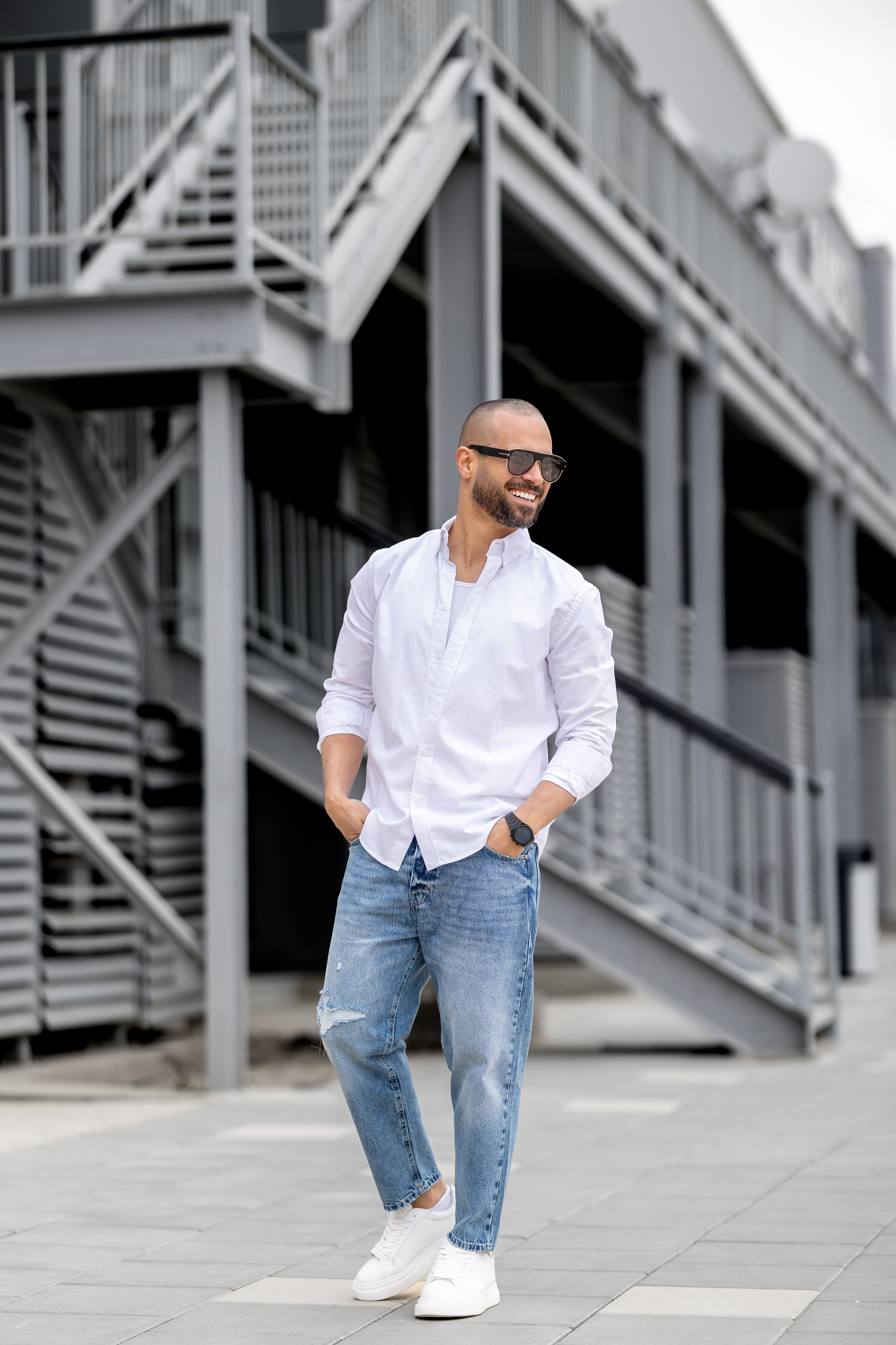 Basic oxford shirt Long sleeve/2330