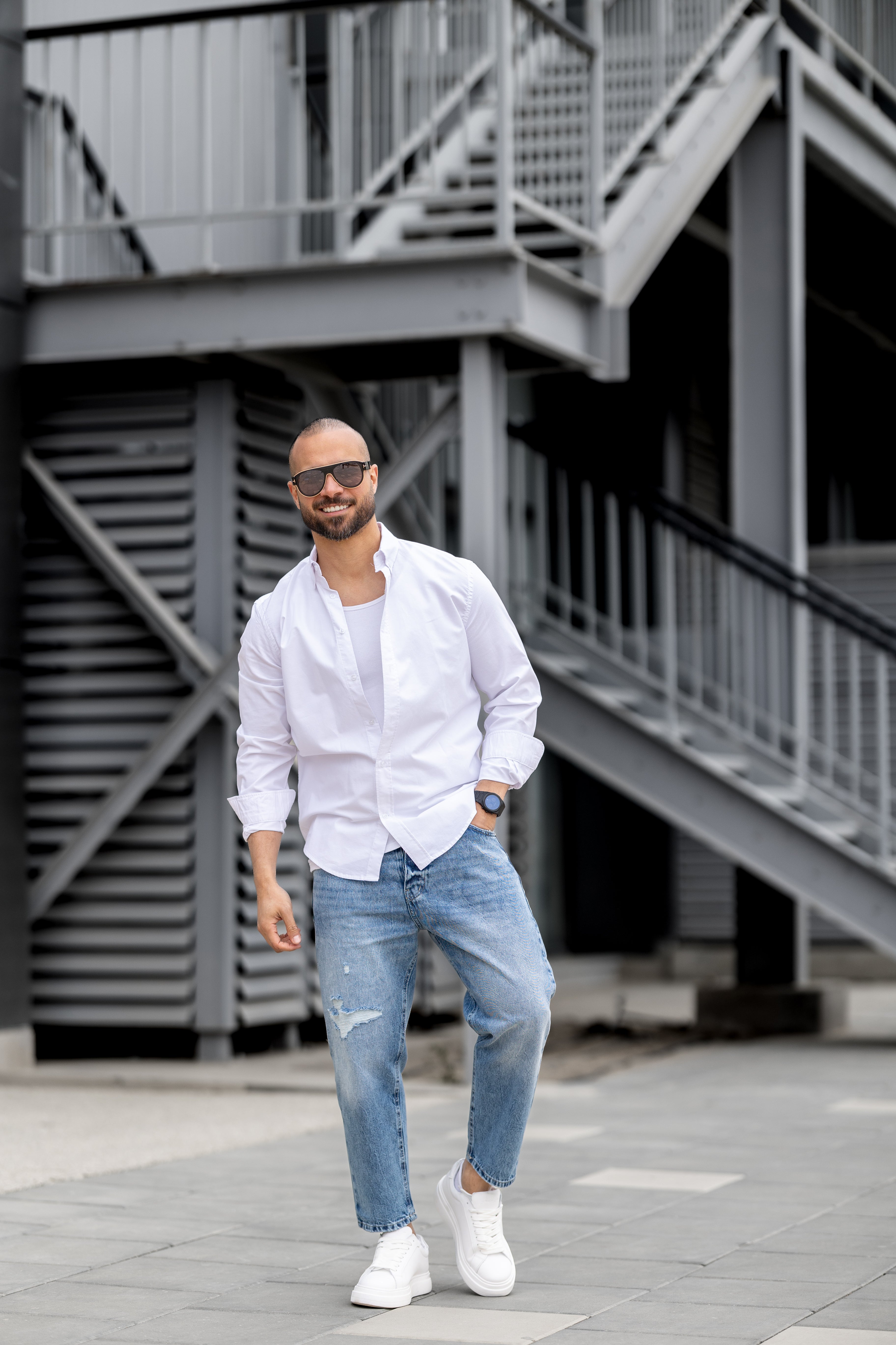 Basic oxford shirt Long sleeve/2330