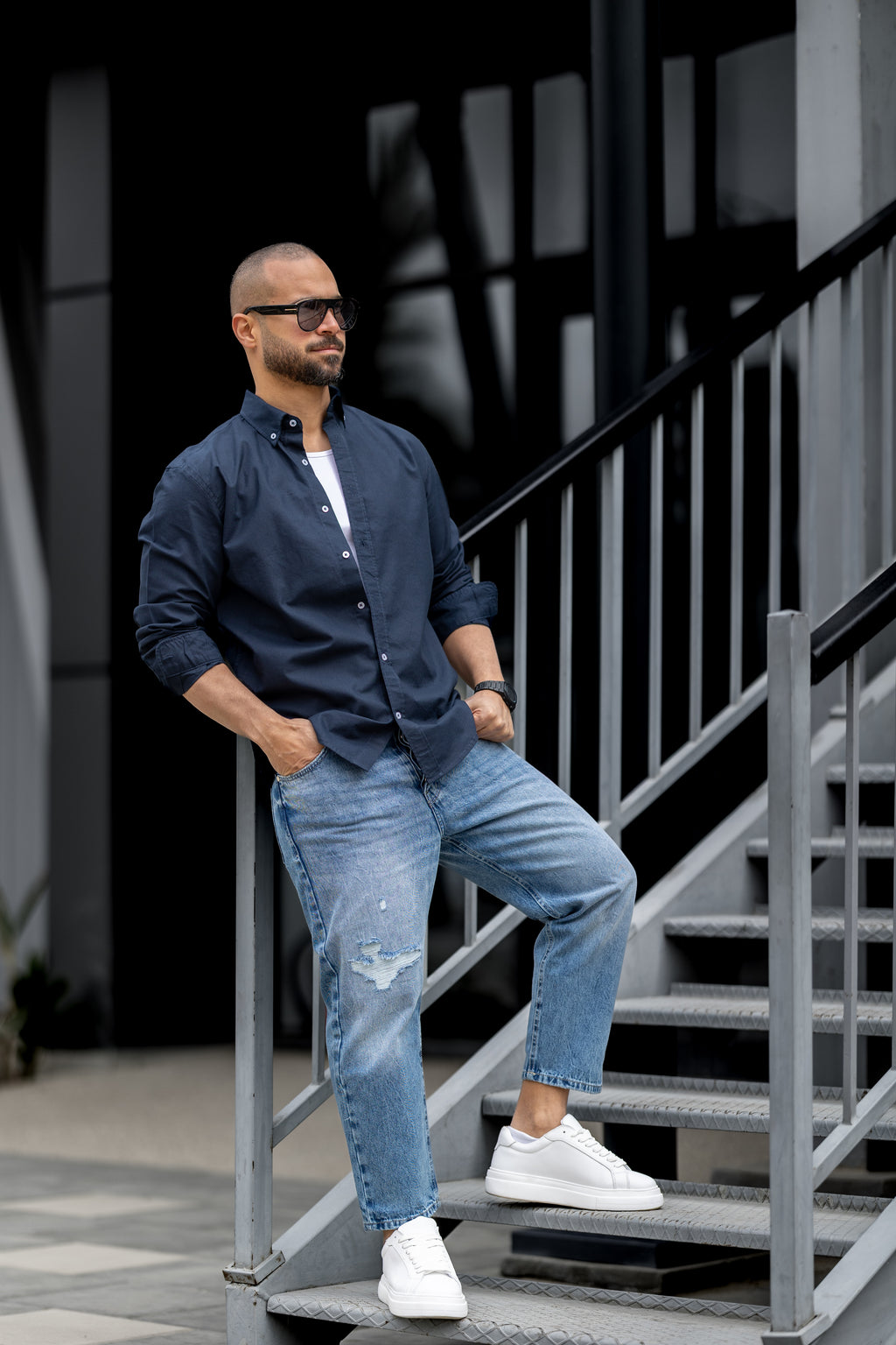 Basic oxford shirt Long sleeve/2330