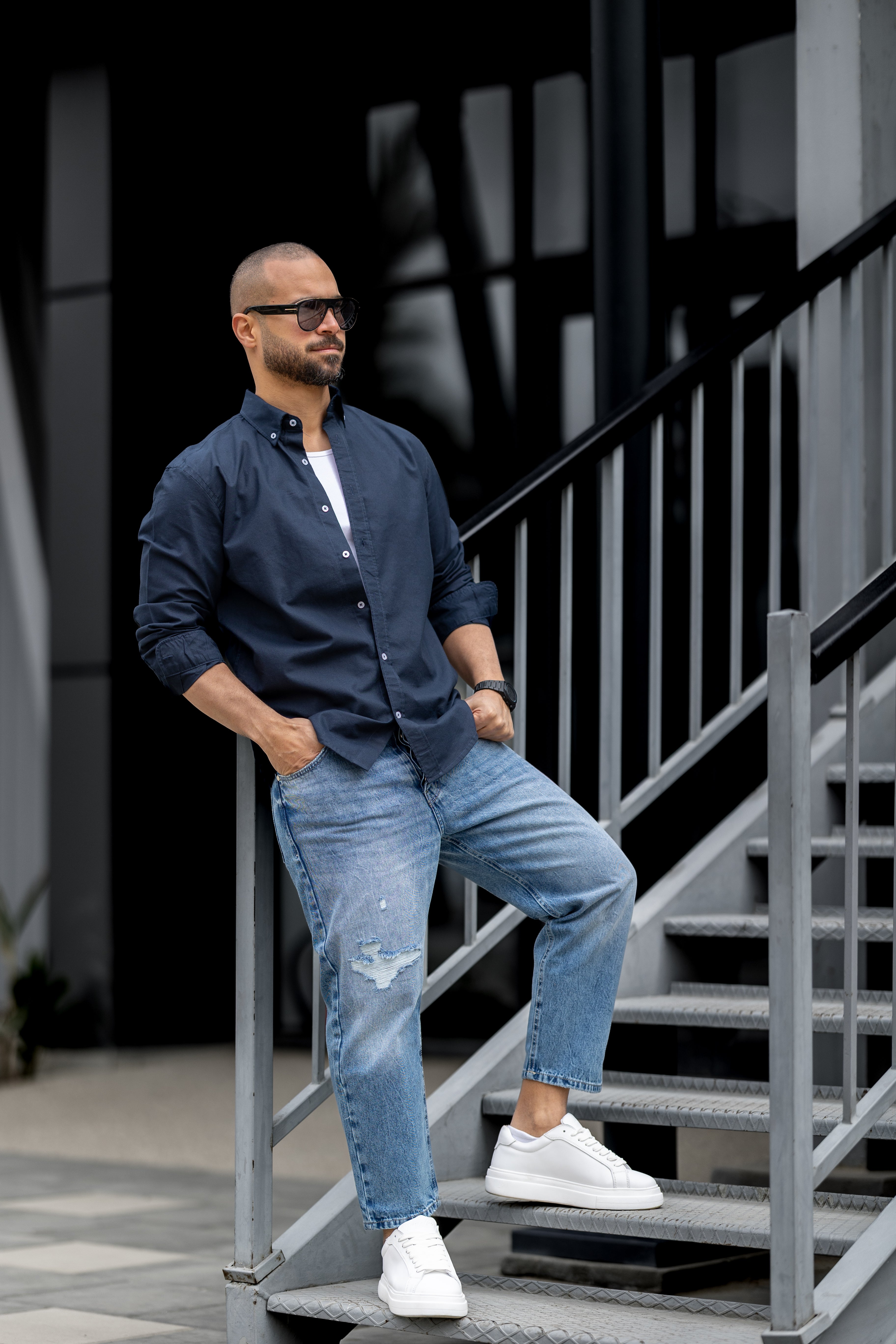 Basic oxford shirt Long sleeve/2330