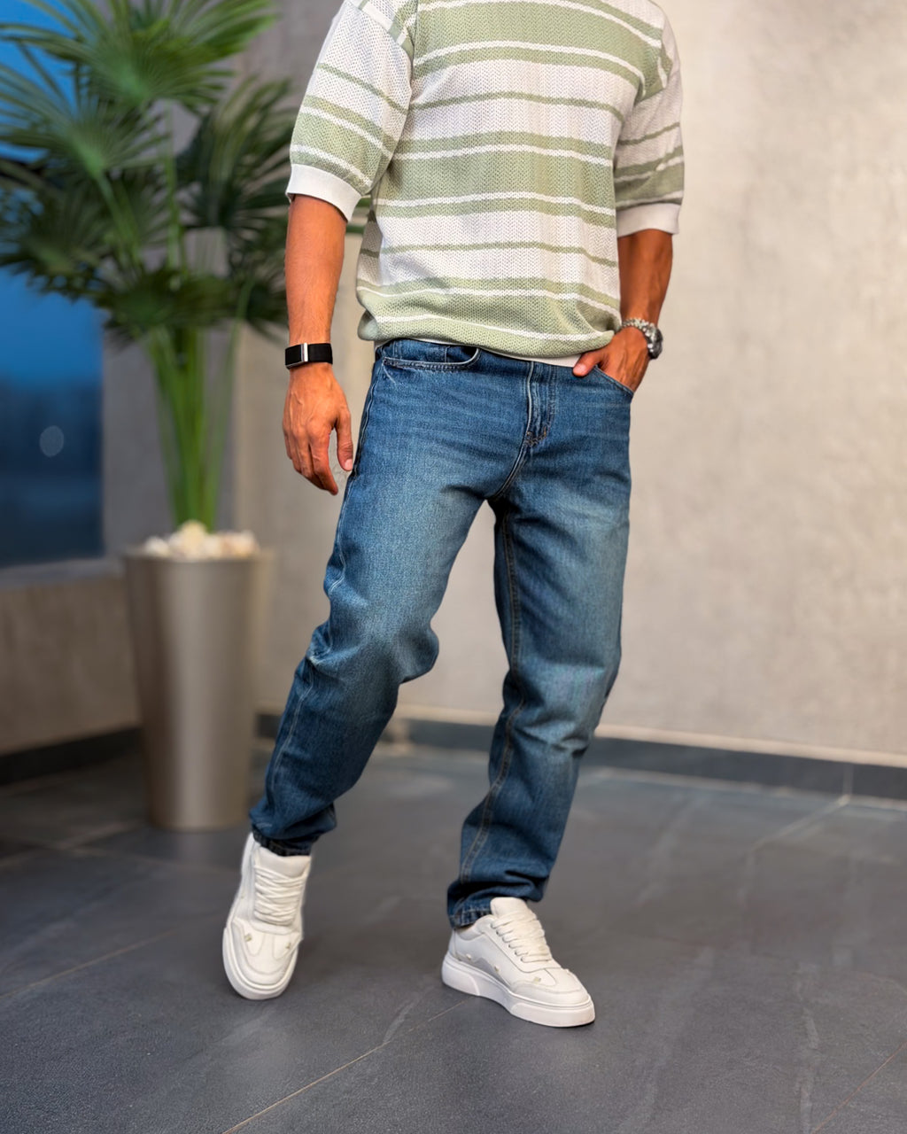 Slim Tapered Jeans 9021
