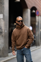 Relaxed Fit Basic Hoodie/4574