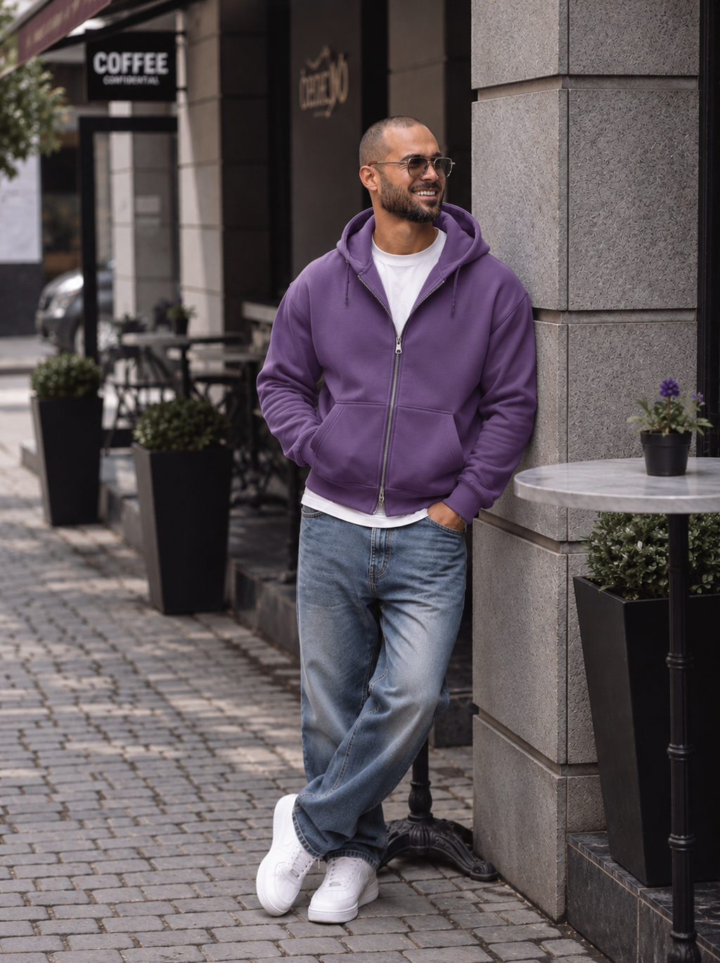 Double Zipper Hoodie 4590