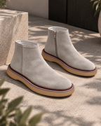 Basic Scorp Half Boot With Zipper/5449