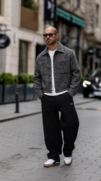 Brushed Collar Jacket
