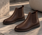 Guanine leather Chelsea Boots/5448