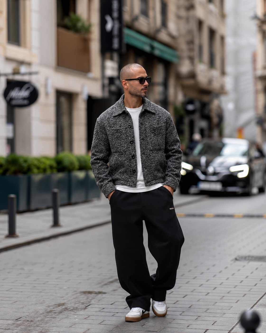 Brushed Collar Jacket