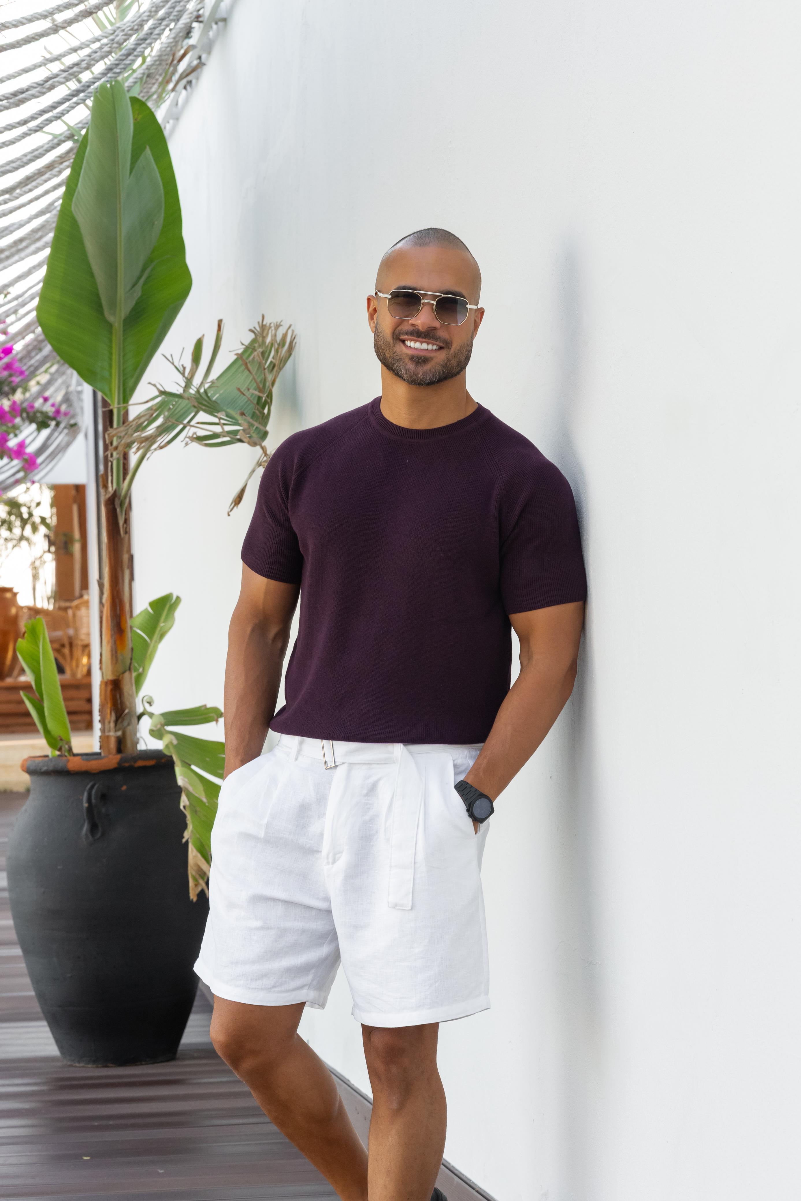 Basic Regular Fit Knitwear T-shirt/5011