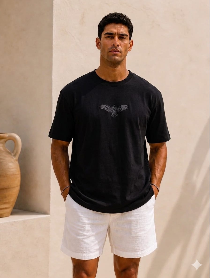 Shadow Eagle Oversized T-shirt 3381