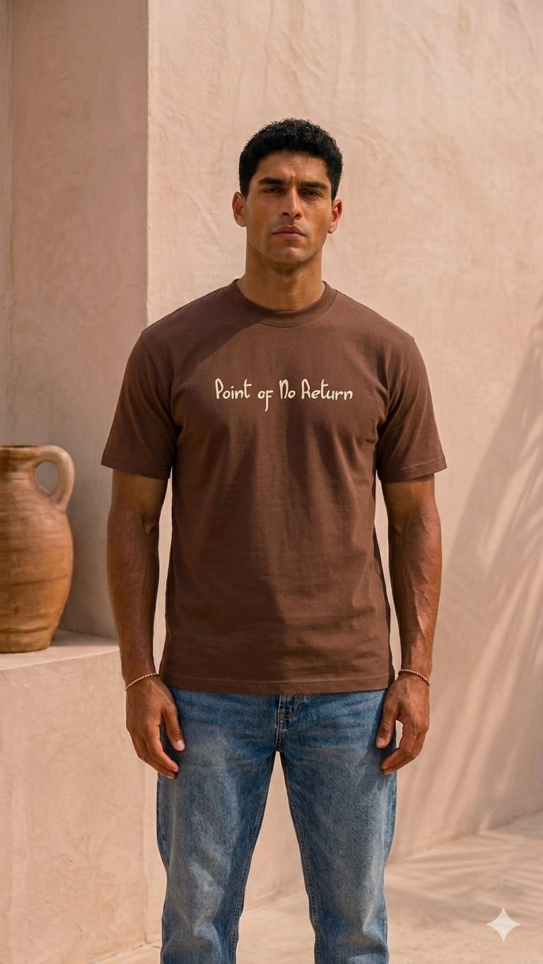 Regular Fit T-shirt with Eagle Pattern 3376