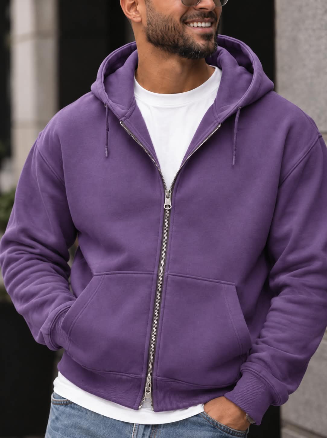 Double Zipper Hoodie 4590