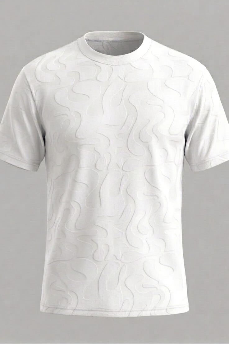 Dune Pattern T-shirt 3367