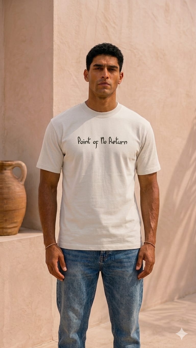 Regular Fit T-shirt with Eagle Pattern 3376