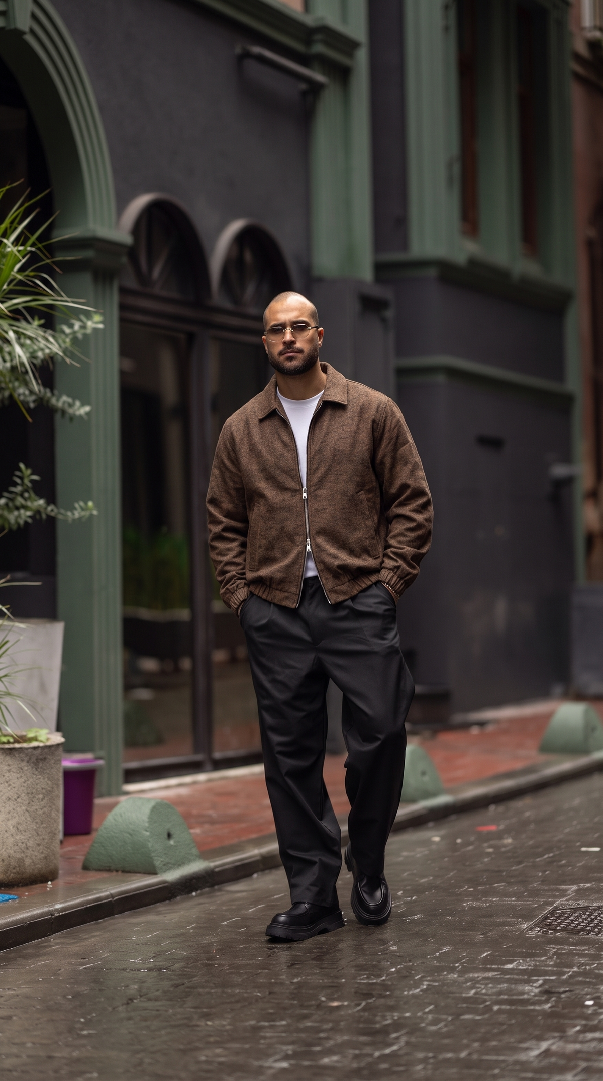 Vintage zip jacket 2027004